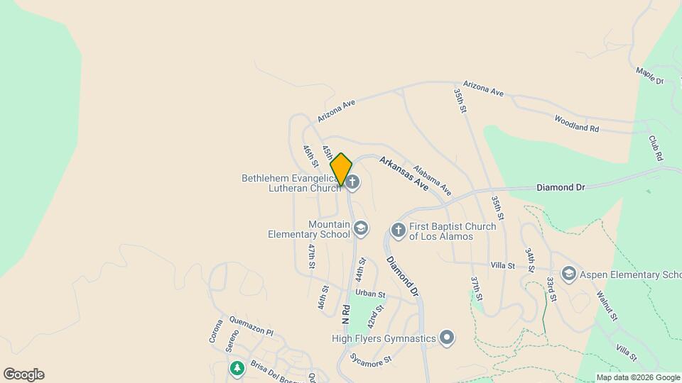 4477 Yucca St Map and Location Details