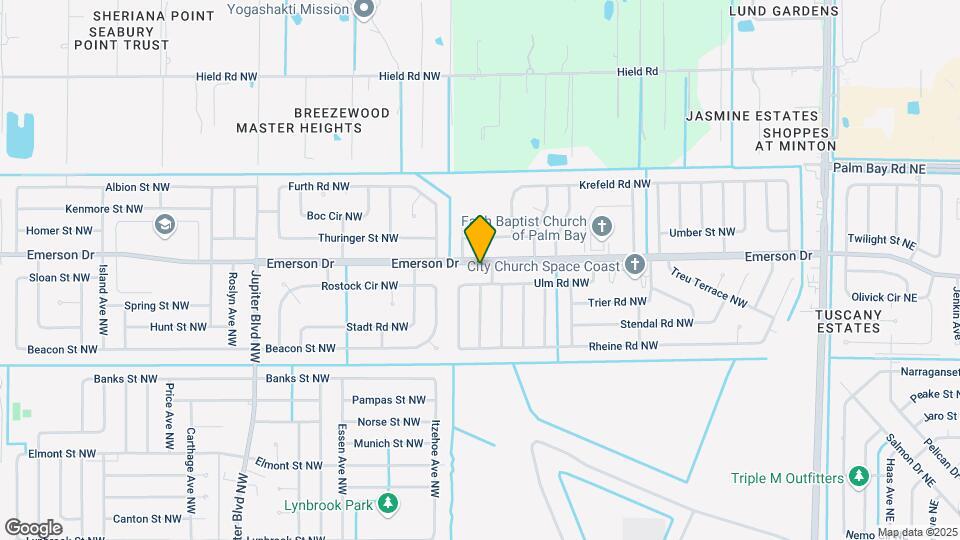 304 Emerson Dr NW Map and Location Details