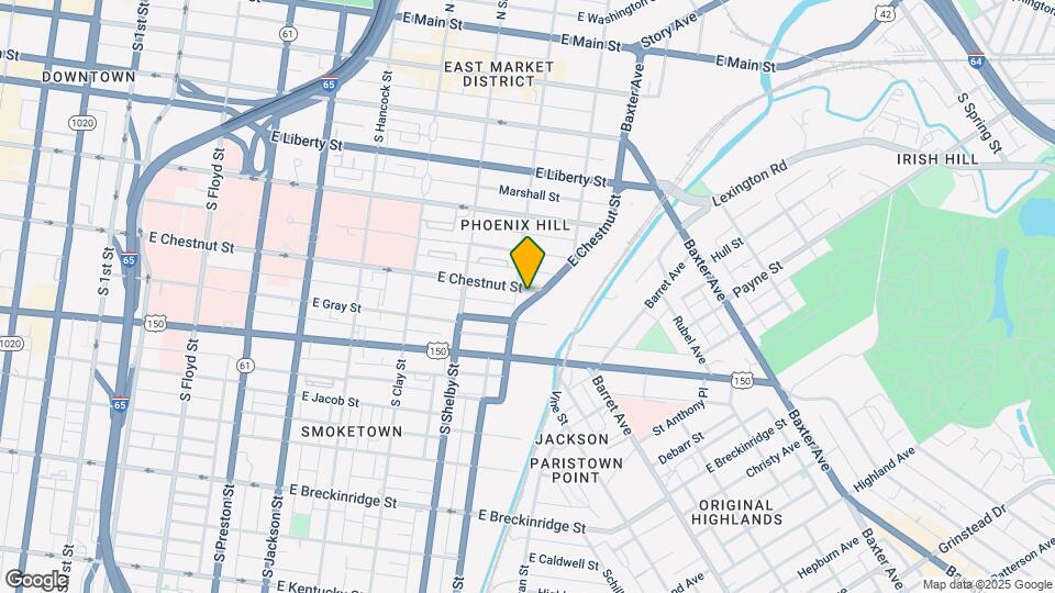 906 E Chestnut St Map and Location Details