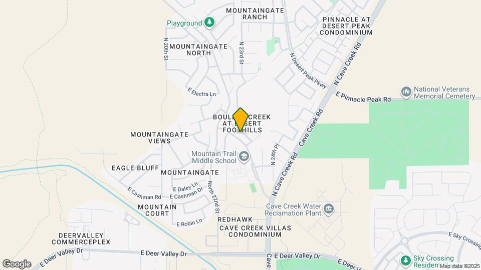 2255 E Parkside Ln Mapa y Detalles de la Ubicación