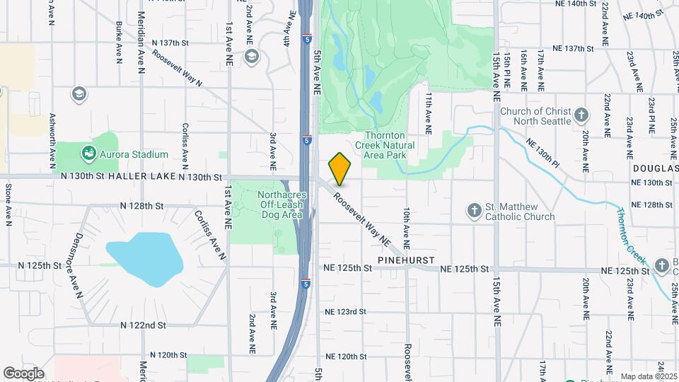 12752 Roosevelt Way NE Map and Location Details