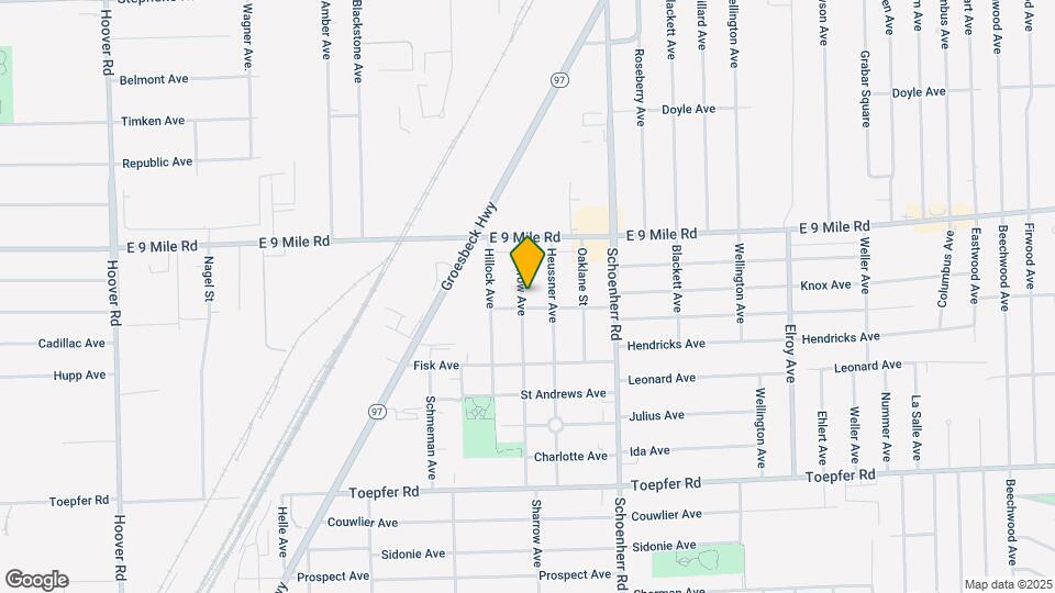 22730 Sharrow Ave Map and Location Details
