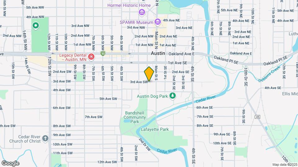 107 3rd Ave SW Mapa y Detalles de la Ubicación