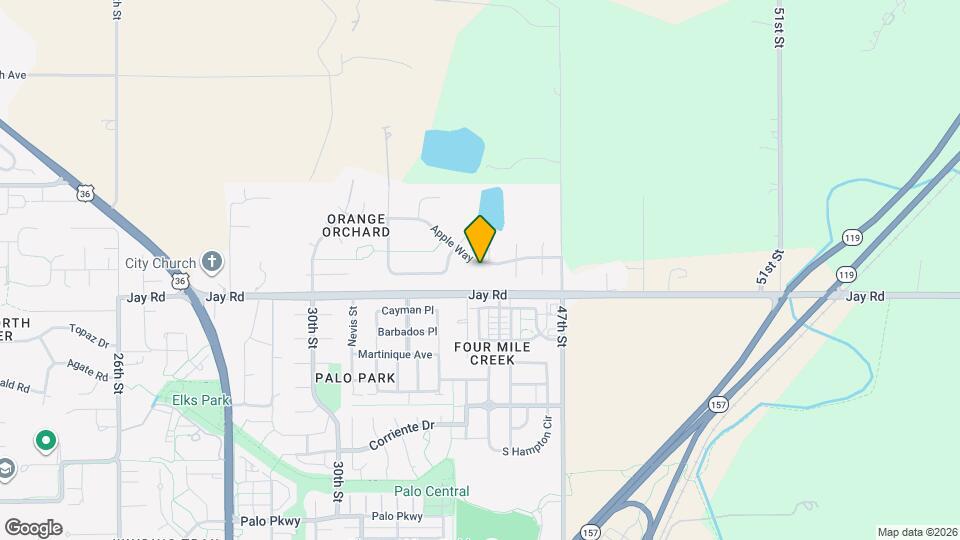4556 Apple Way Map and Location Details