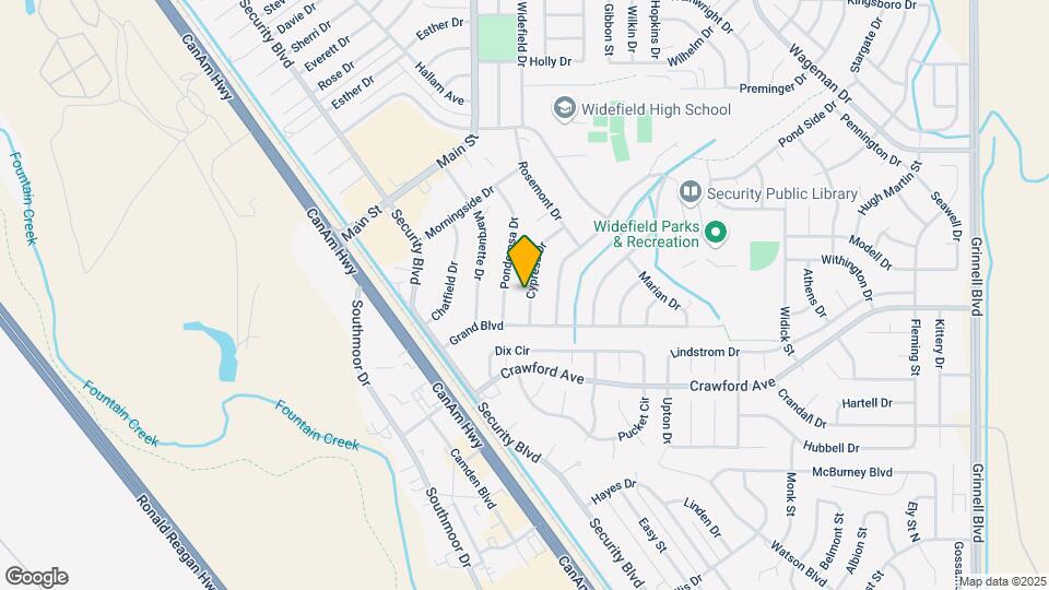 430 Cypress Dr Map and Location Details