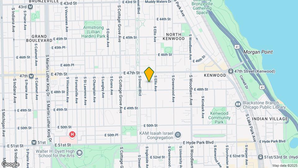 4737-4739 S Ingleside Ave Map and Location Details