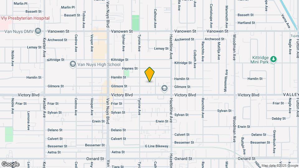 14227 Gilmore St Mapa y Detalles de la Ubicación