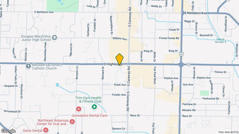 5806 Pope St Map and Location Details