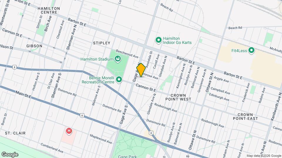 17 Mayflower Ave Map and Location Details