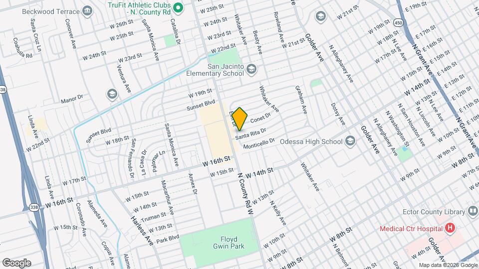 314 Santa Rita Dr Map and Location Details