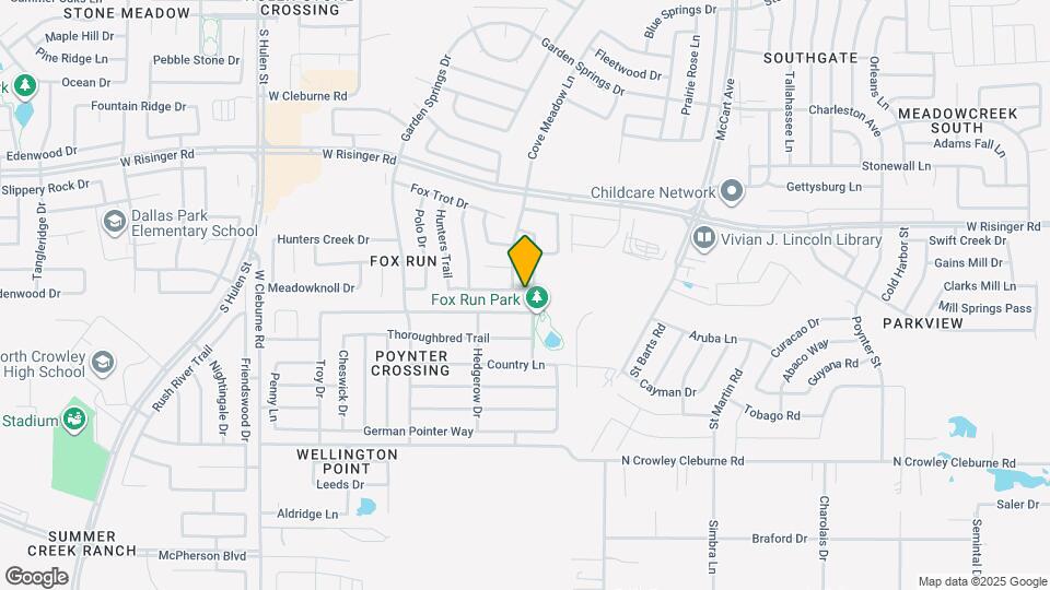 3875 Fox Run Dr Map and Location Details