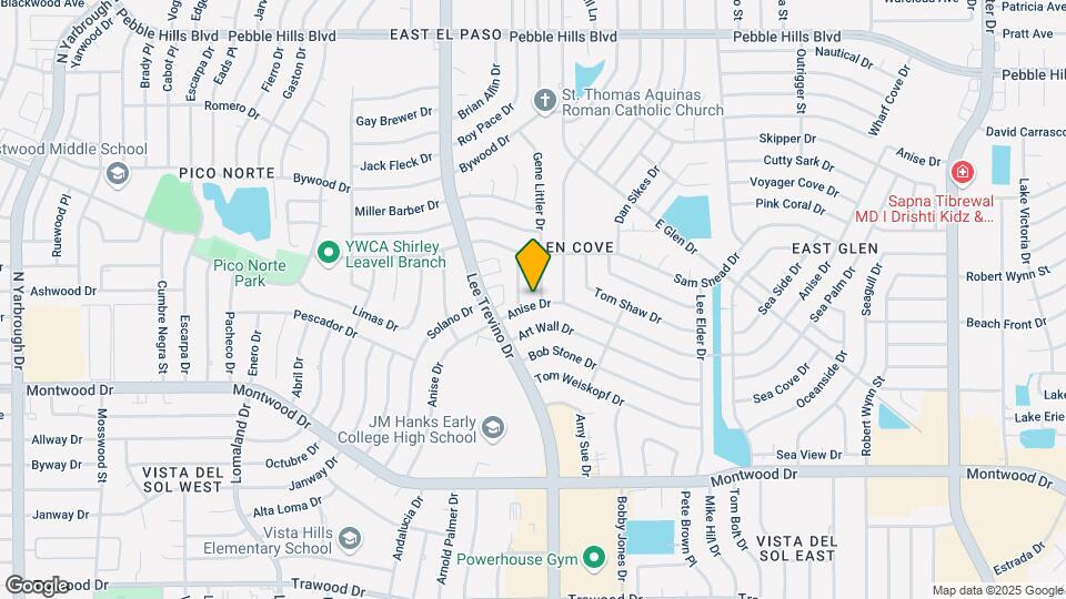 2301 Gene Littler Dr Map and Location Details