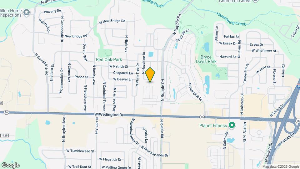 1322 N Corsica Dr Map and Location Details