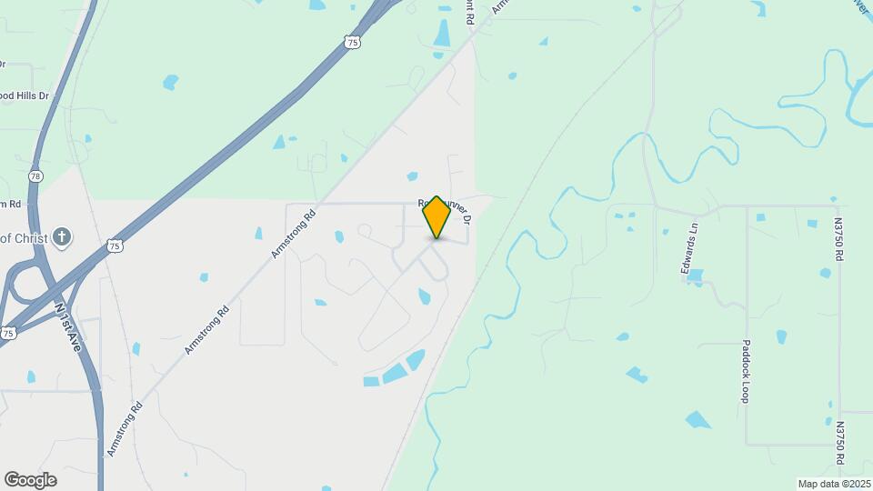 5415 Roadrunner Dr Map and Location Details