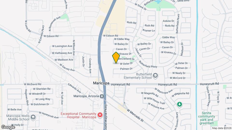44425 W Oster Dr Map and Location Details