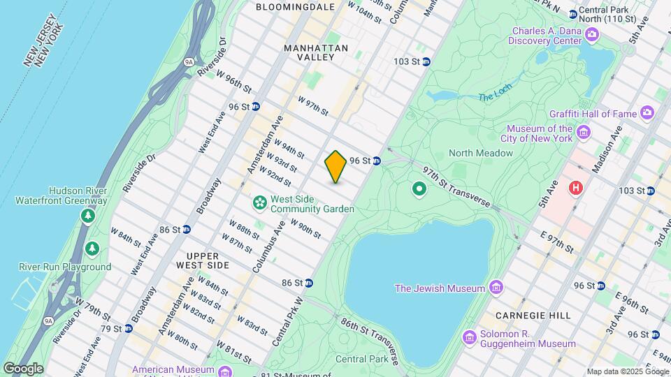 31-35 W 93rd St Mapa y Detalles de la Ubicación