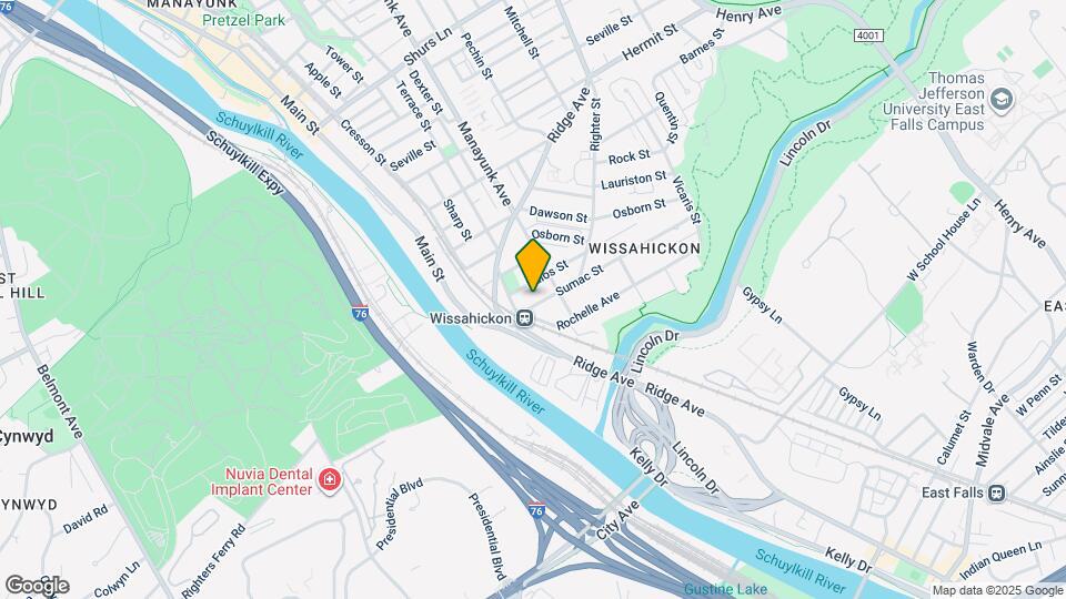 117 Sumac St, Unit 1st Floor Map and Location Details