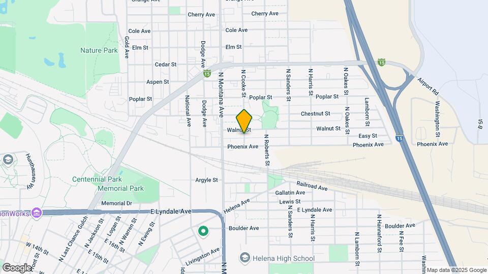 1758 N Cooke St Map and Location Details