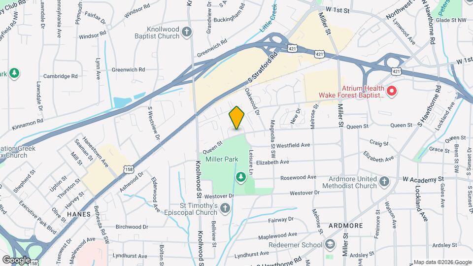 2505 Queen St Map and Location Details