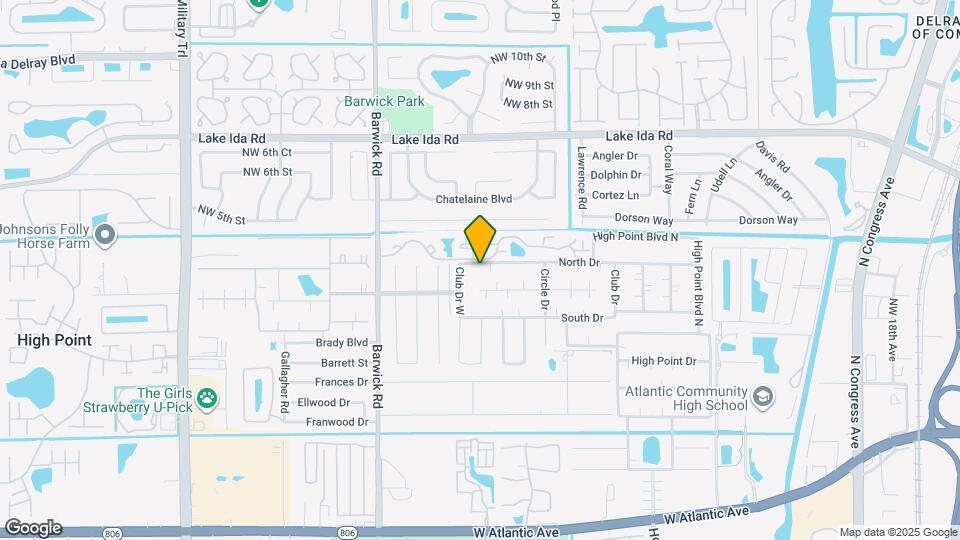 1102 North Dr Map and Location Details