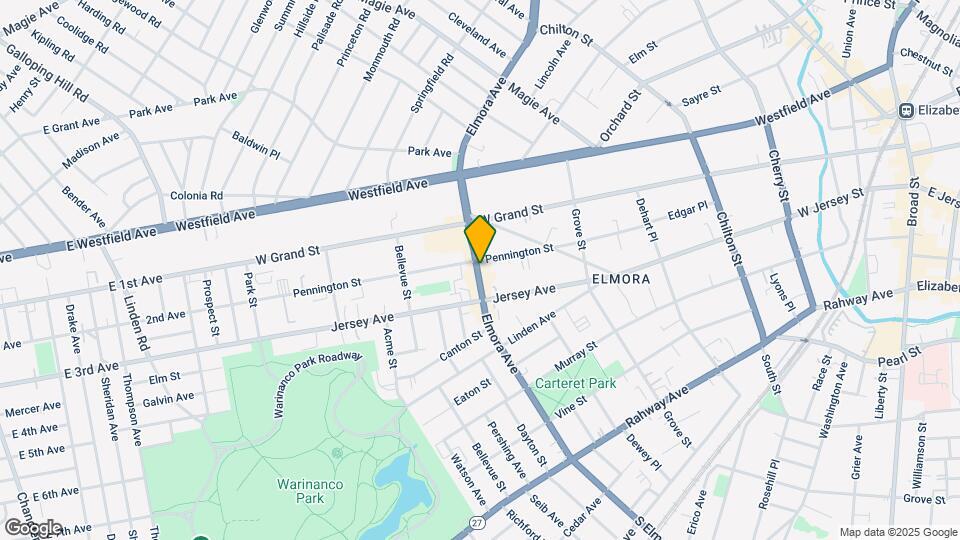 163 Elmora Ave Map and Location Details
