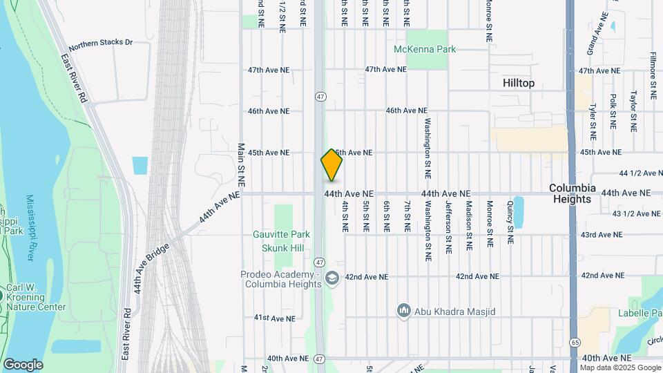 315 44th Ave NE Mapa y Detalles de la Ubicación
