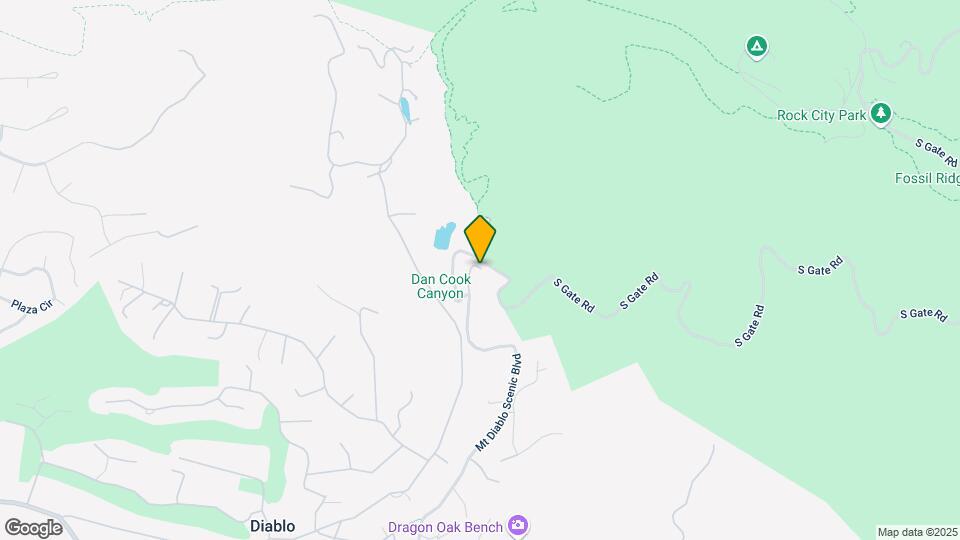 2578 Mount Diablo Scenic Blvd Mapa y Detalles de la Ubicación