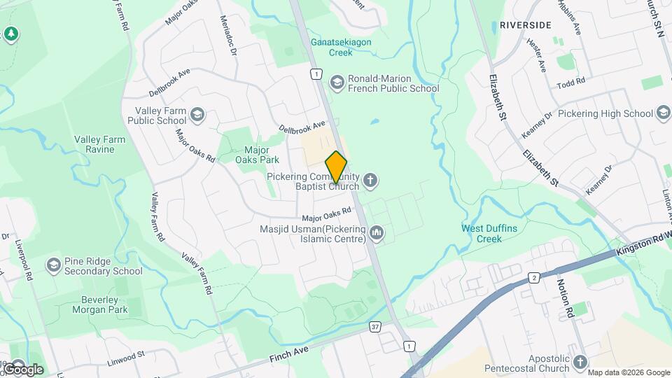 1620 McBrady Crescent Map and Location Details