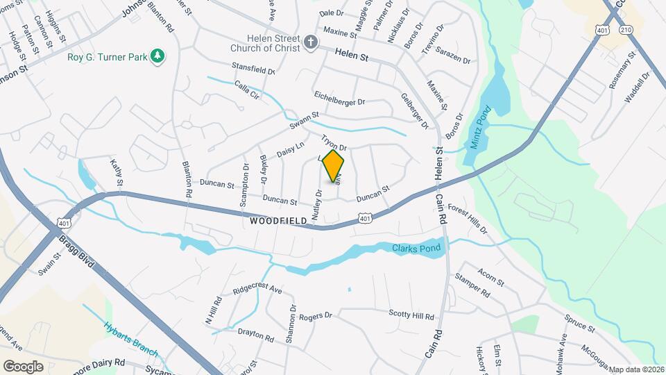 1707 Lasalle Ave Mapa y Detalles de la Ubicación