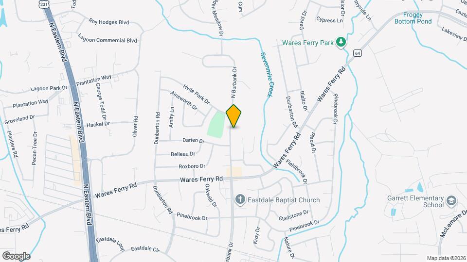 760 N Burbank Dr, Unit 547 Map and Location Details