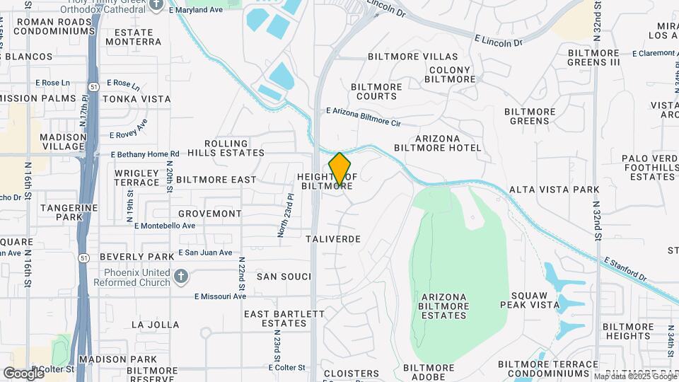 5732 N 25th St Map and Location Details