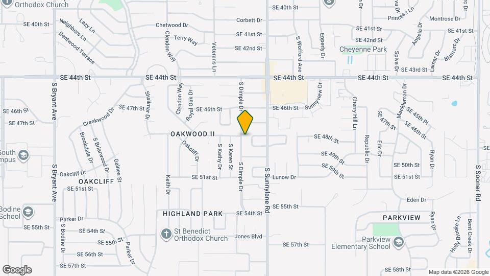 4900 S Dimple Dr Map and Location Details