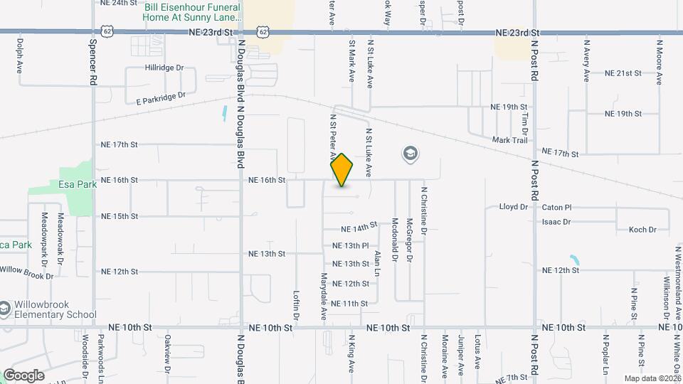 9317 N Sherwell Dr Map and Location Details