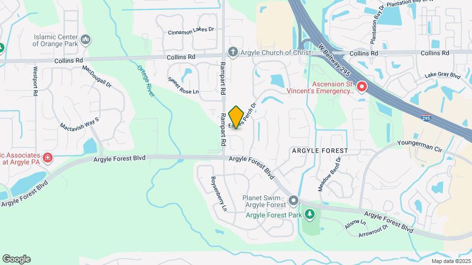 7259 Argyle Corners Dr Map and Location Details