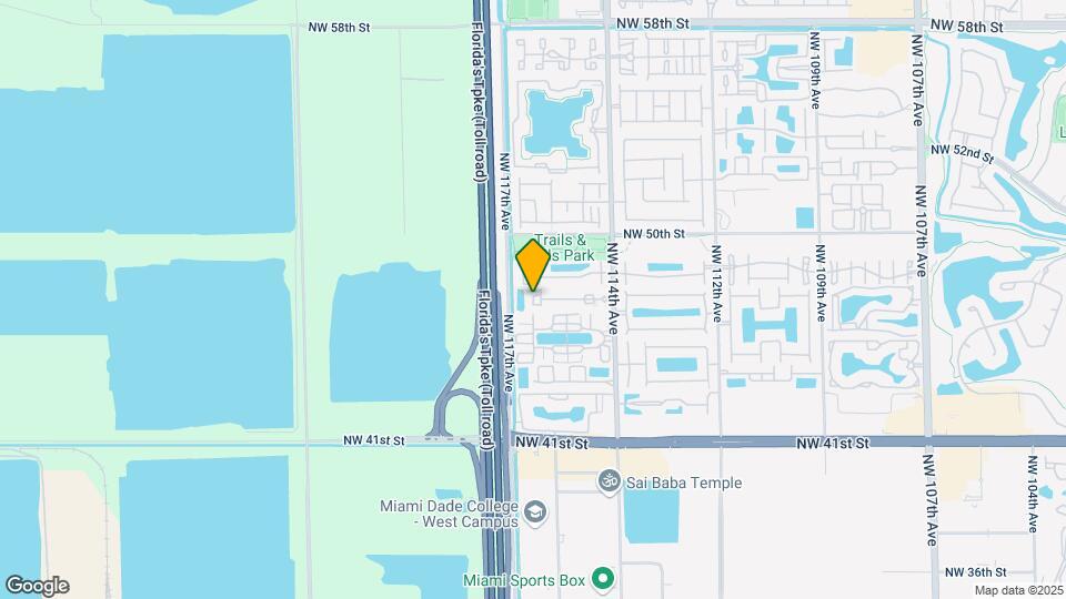 4744 NW 114th Ave Map and Location Details