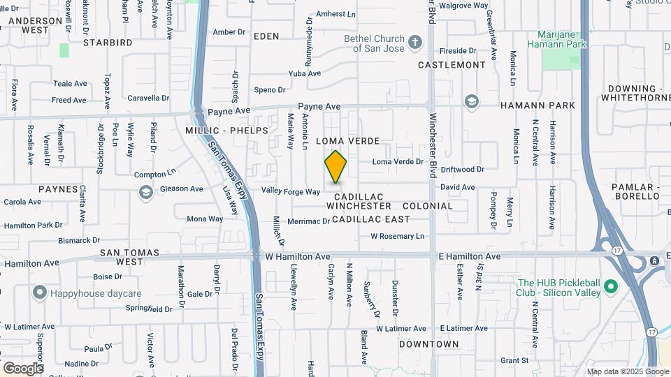 1469 Lexington Dr Map and Location Details