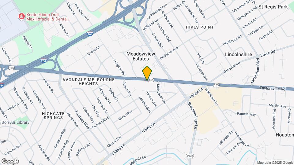 3812 Taylorsville Rd Mapa y Detalles de la Ubicación