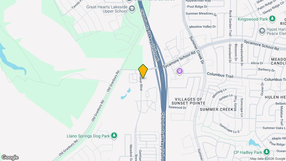 8100 Brewer Blvd, Unit 3313 Mapa y Detalles de la Ubicación