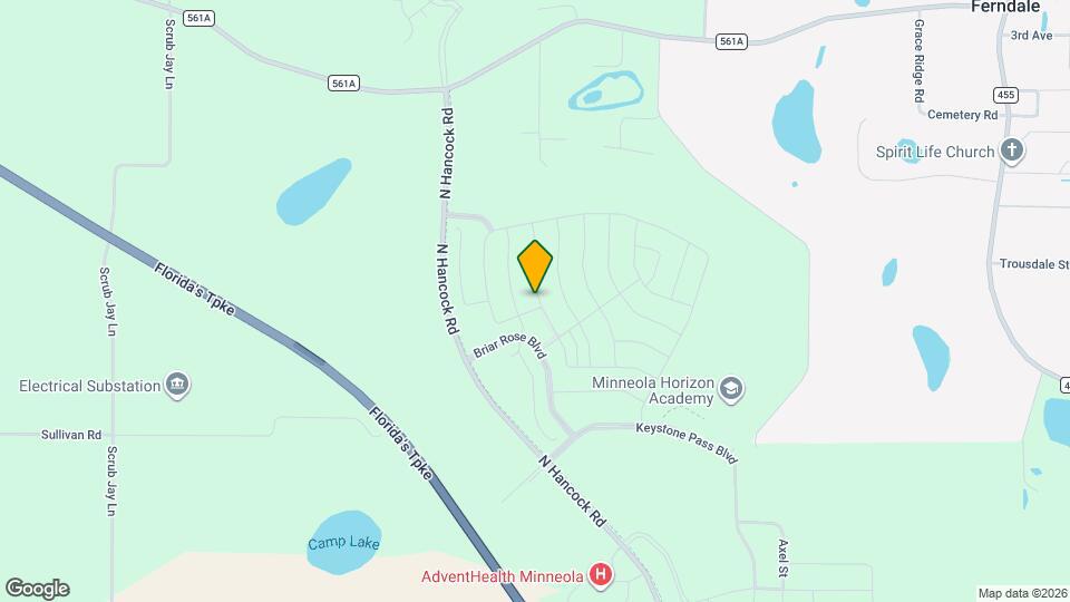 2289 Treasure Hill St Map and Location Details