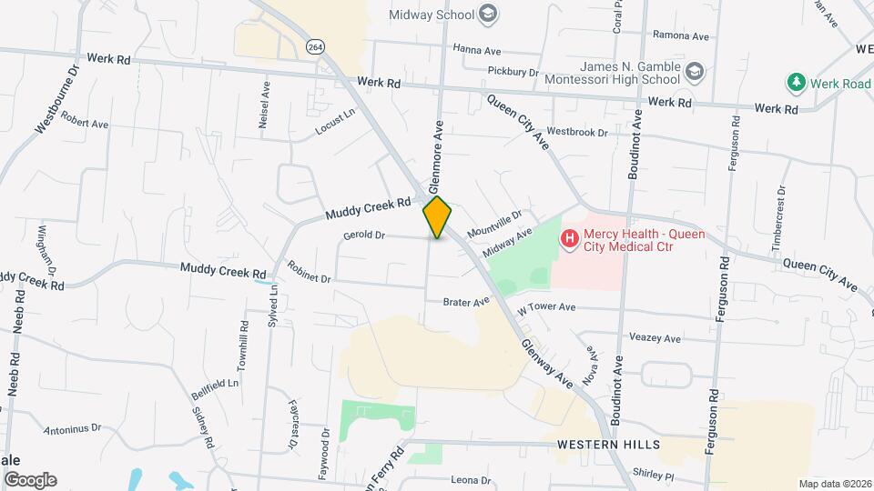 2716 Anderson Ferry Rd Mapa y Detalles de la Ubicación