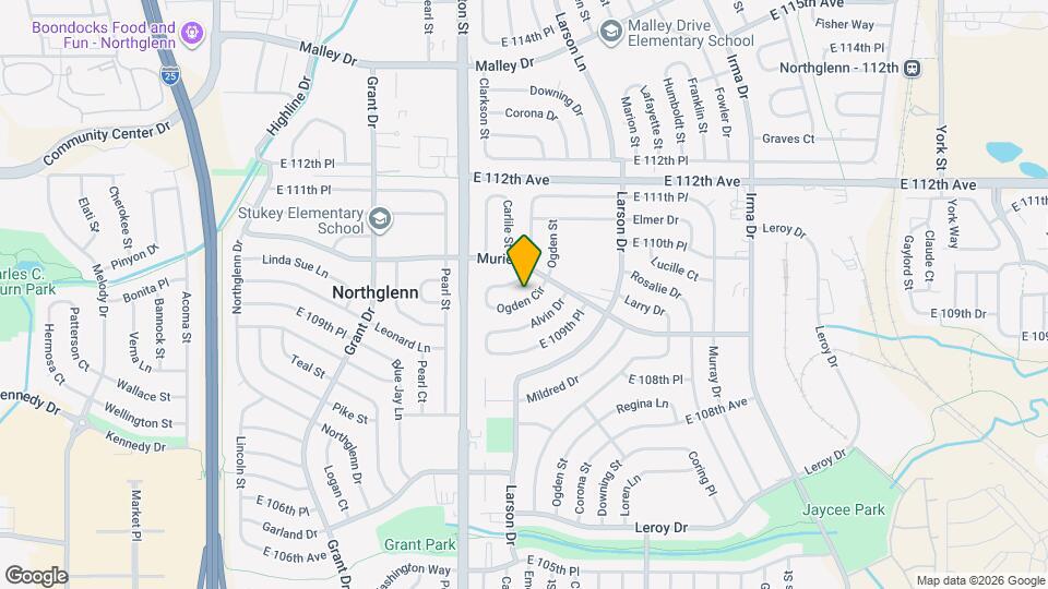 909 Ogden Cir Map and Location Details