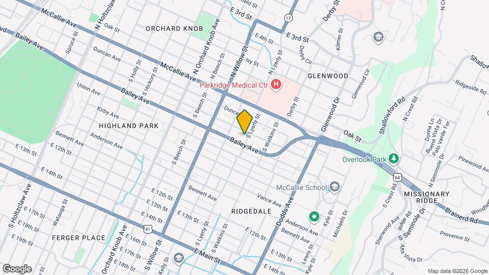 505 S Lyerly St Map and Location Details
