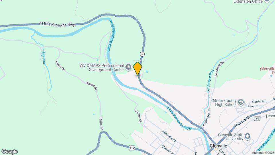 597 W Main St Map and Location Details