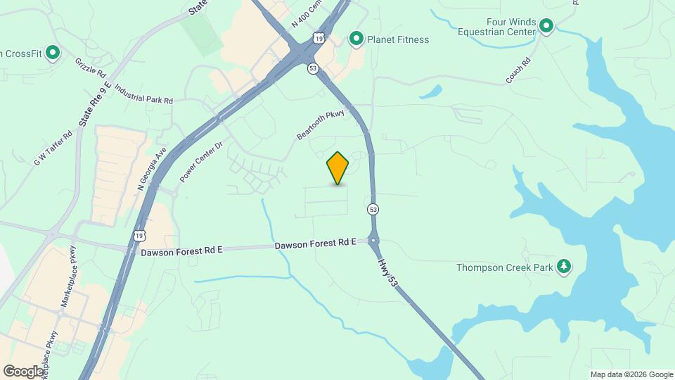 110 Shelter Ln E Map and Location Details