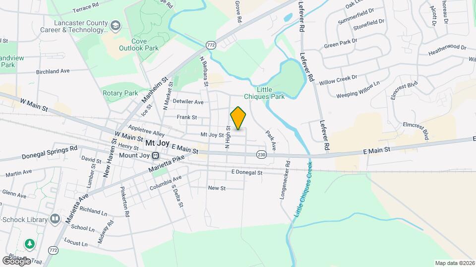 219 Mt Joy St Map and Location Details