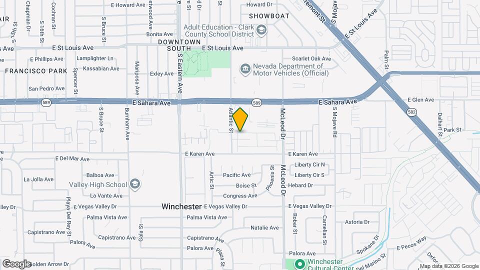 2658 Kline Cir Map and Location Details