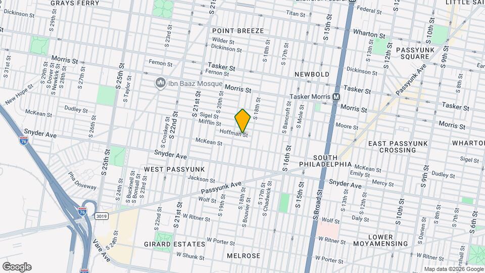 1828 Hoffman St Mapa y Detalles de la Ubicación