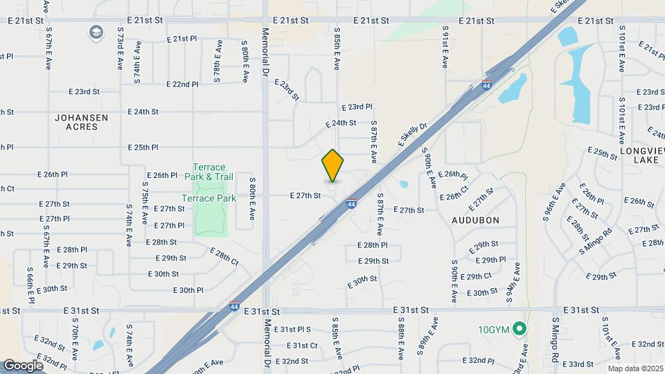 2618-2626 S 85th East Ave Mapa y Detalles de la Ubicación