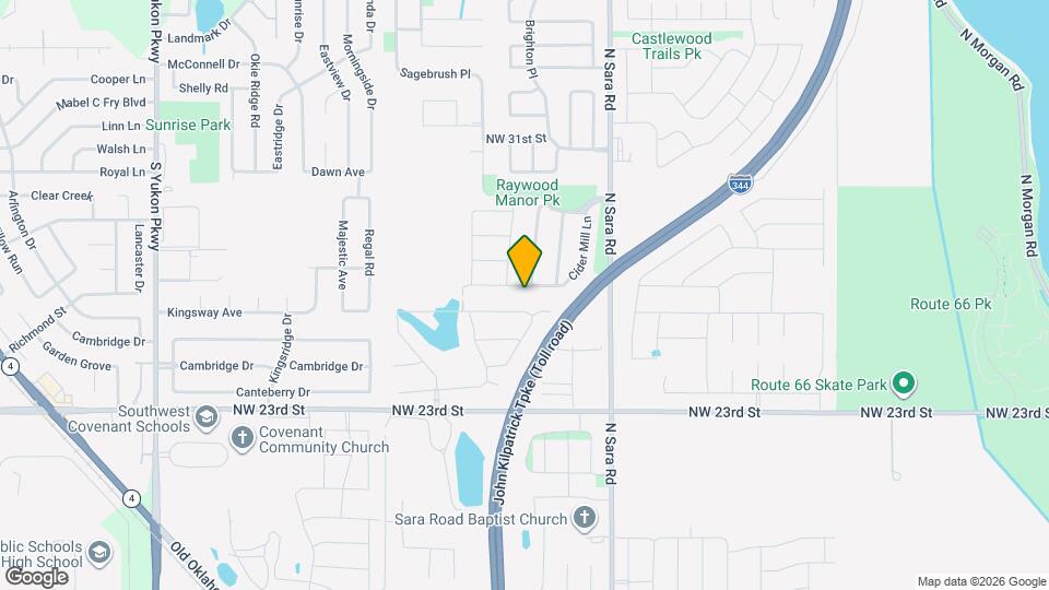 10728 NW 27th St Map and Location Details
