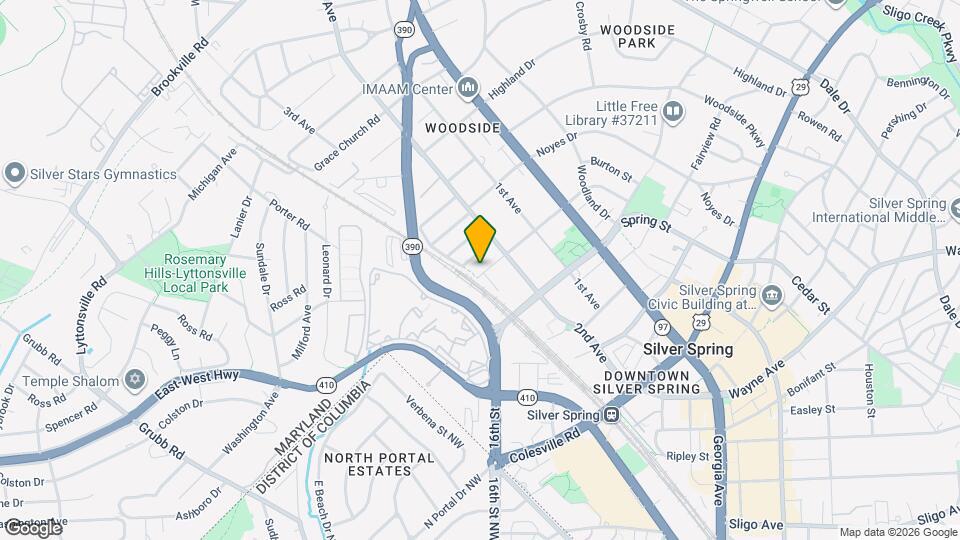 1611 Ballard St Map and Location Details